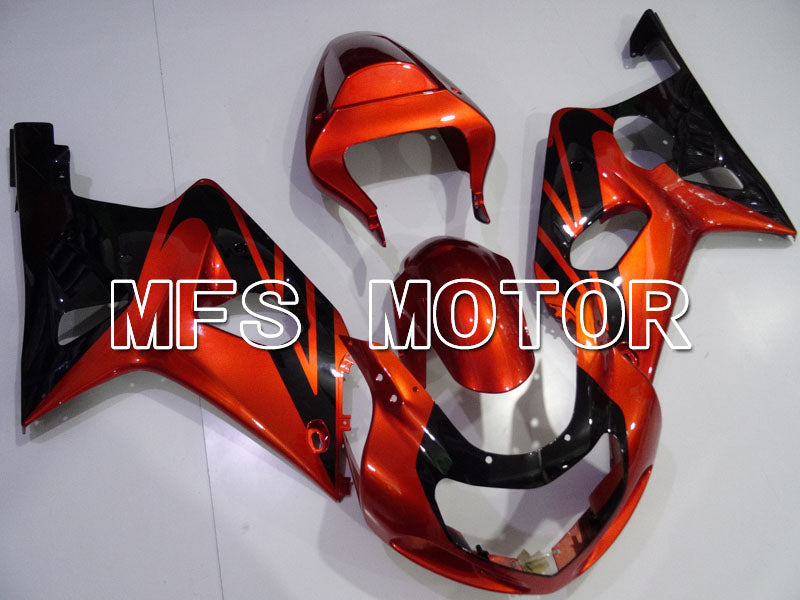 Suzuki GSXR750 2000-2003 Injection ABS Fairing - Factory Style - Black Red - MFS6944 - Fairings Kit