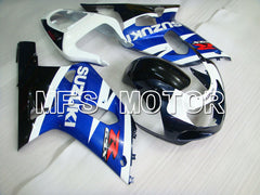 Suzuki GSXR750 2000-2003 Injection ABS Fairing - Factory Style - Black Wihte Blue - MFS6943 - Fairings Kit