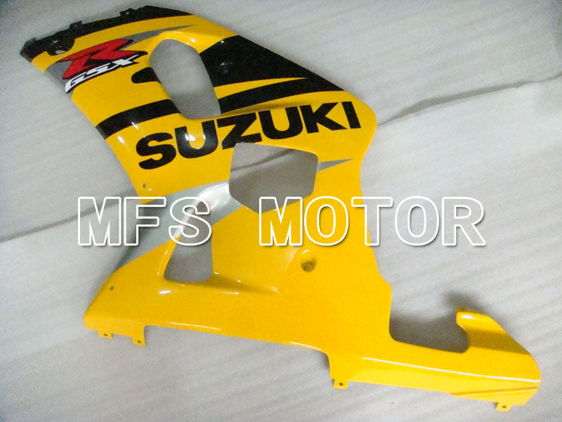 Suzuki GSXR600 2001-2003 Injection ABS Fairing - Factory Style - Black Yellow - MFS2129 - Fairings Kit