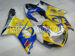 Suzuki GSXR600 2001-2003 Injection ABS Fairing - Factory Style - Black Yellow Blue - MFS2131 - Fairings Kit