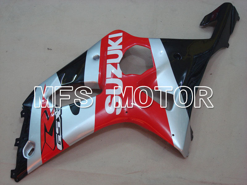 Suzuki GSXR750 2000-2003 Injection ABS Fairing - Factory Style - Black Red Silver - MFS6955 - Fairings Kit