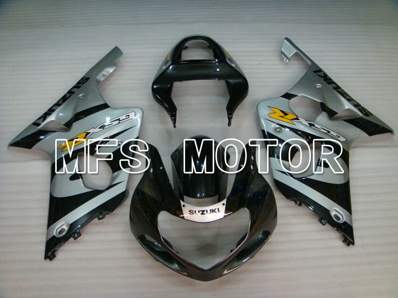Suzuki GSXR600 2001-2003 Injection ABS Fairing - Factory Style - Black Silver - MFS2134 - Fairings Kit