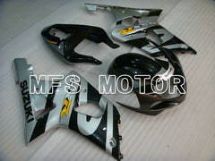 Suzuki GSXR750 2000-2003 Injection ABS Fairing - Factory Style - Black Silver - MFS6952 - Fairings Kit