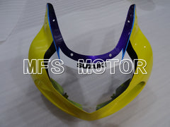 Suzuki GSXR600 2001-2003 Injection ABS Fairing - Factory Style - Yellow Purple - MFS2142 - Fairings Kit