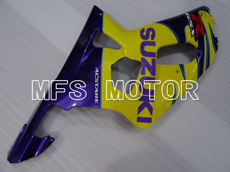 Suzuki GSXR600 2001-2003 Injection ABS Fairing - Factory Style - Yellow Purple - MFS2142 - Fairings Kit
