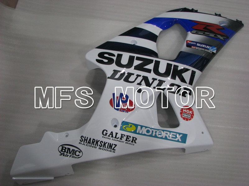 Suzuki GSXR600 2001-2003 Injection ABS Fairing - Factory Style - White Blue - MFS2144 - Fairings Kit