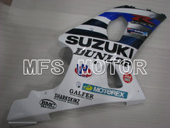 Suzuki GSXR750 2000-2003 Injection ABS Fairing - Factory Style - White Blue - MFS6958 - Fairings Kit