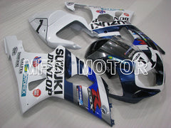 Suzuki GSXR600 2001-2003 Injection ABS Fairing - Factory Style - White Blue - MFS2144 - Fairings Kit