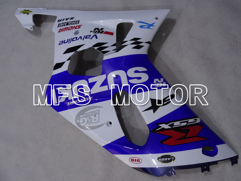 Suzuki GSXR750 2000-2003 Injection ABS Fairing - MOTUL - White Blue - MFS6960 - Fairings Kit