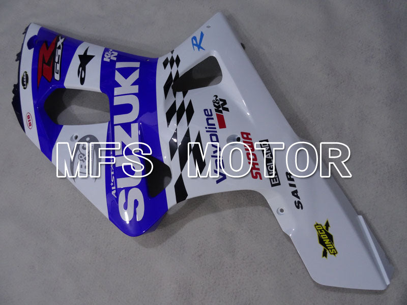 Suzuki GSXR750 2000-2003 Injection ABS Fairing - MOTUL - White Blue - MFS6960 - Fairings Kit