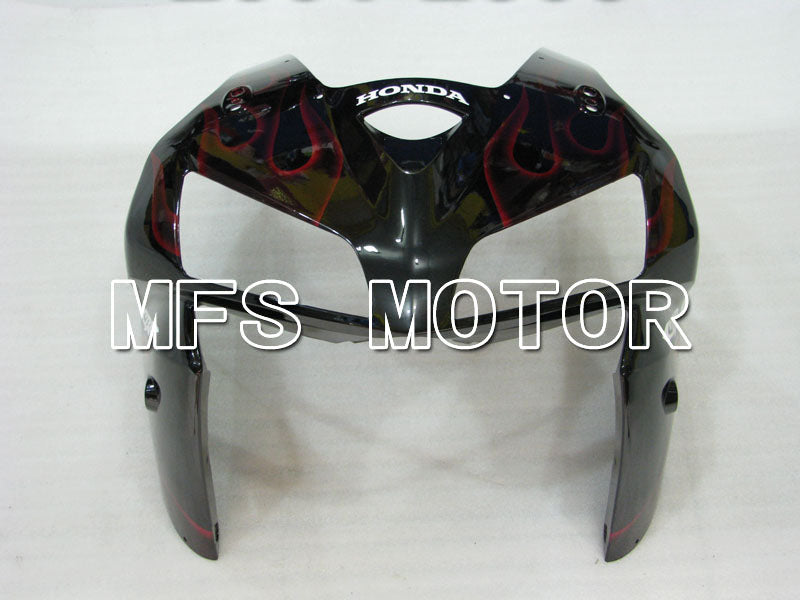 Honda CBR600RR 2005-2006 Injection ABS Fairing - Flame - Red Black - MFS2154 - Fairings Kit