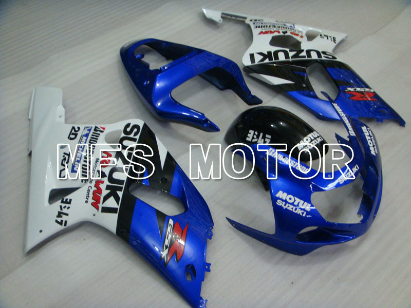 Suzuki GSXR750 2000-2003 Injection ABS Fairing - MOTUL - White Blue - MFS6972 - Fairings Kit