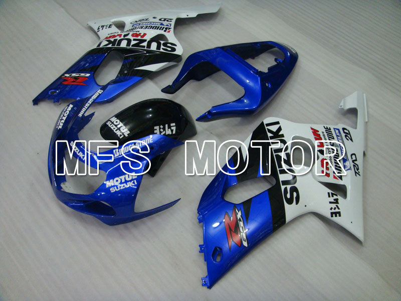 Suzuki GSXR750 2000-2003 Injection ABS Fairing - MOTUL - White Blue - MFS6972 - Fairings Kit