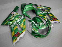 Suzuki GSXR600 2001-2003 Injection ABS Fairing - Movistar - Green - MFS2156 - Fairings Kit