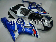 Suzuki GSXR750 2000-2003 Injection ABS Fairing - Factory Style - Black Blue White - MFS6973 - Fairings Kit