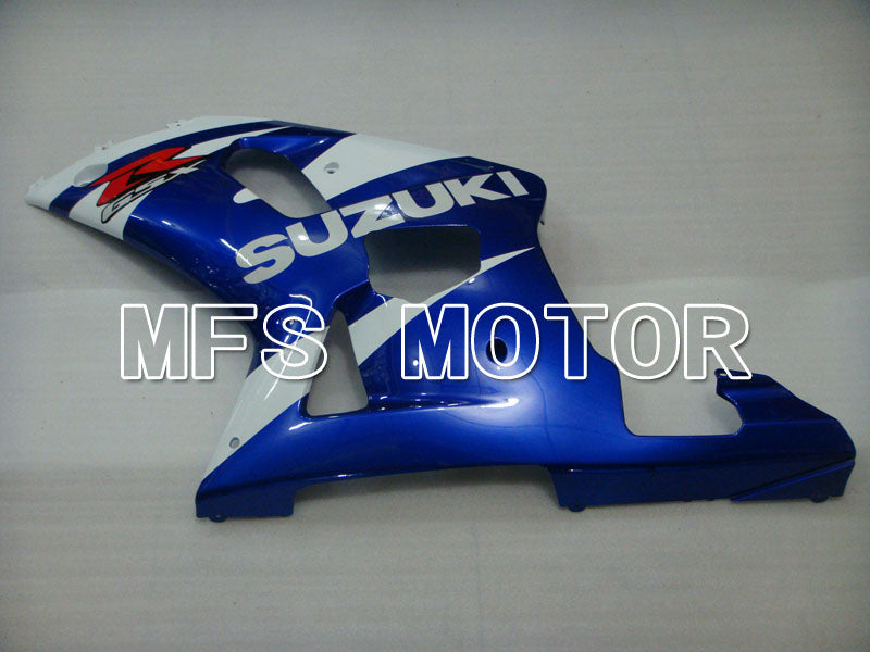 Suzuki GSXR600 2001-2003 Injection ABS Fairing - Factory Style - Black Blue White - MFS2157 - Fairings Kit