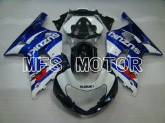 Suzuki GSXR600 2001-2003 Injection ABS Fairing - Factory Style - Black Blue White - MFS2157 - Fairings Kit