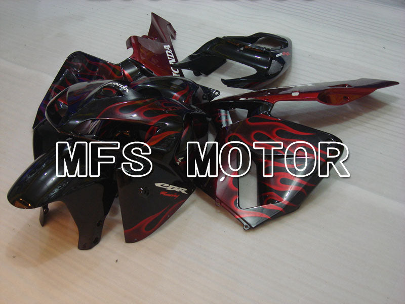 Honda CBR600RR 2005-2006 Injection ABS Fairing - Flame - Red Black - MFS2158 - Fairings Kit