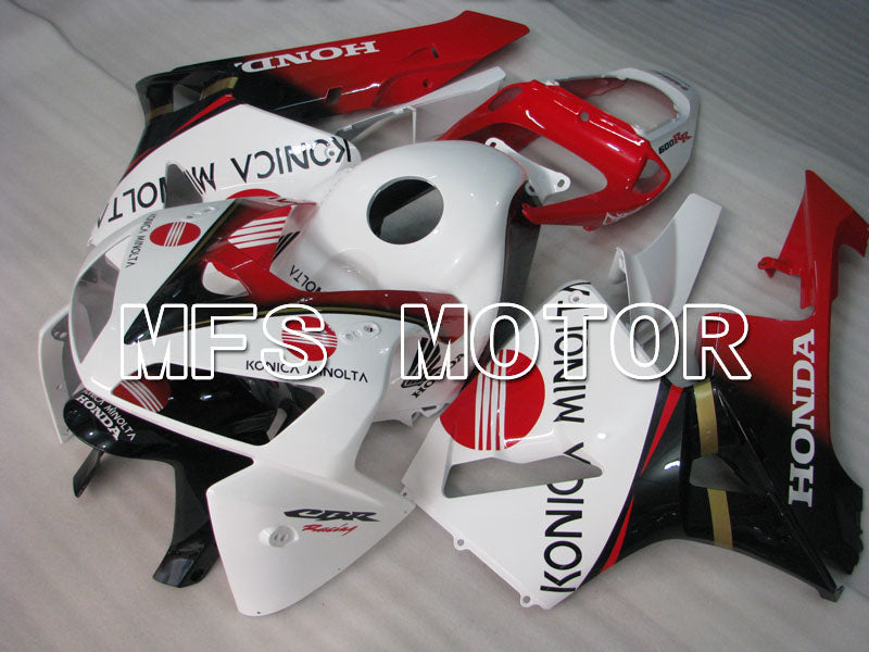 Honda CBR600RR 2005-2006 Injection ABS Fairing - Konica Minolta - Red Black White - MFS2159 - Fairings Kit