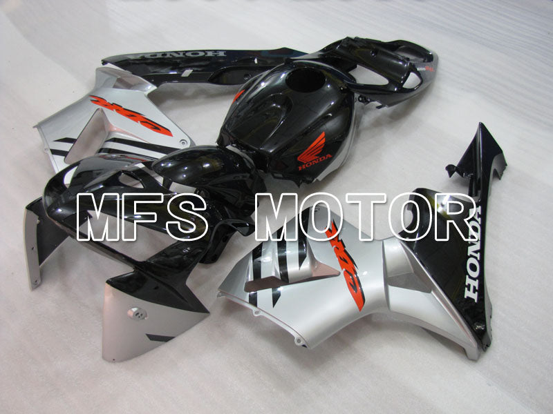 Honda CBR600RR 2005-2006 Injection ABS Fairing - Factory Style - Red Black Silver - MFS2164 - Fairings Kit