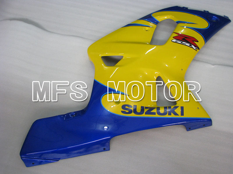 Suzuki GSXR750 2000-2003 Injection ABS Fairing - Factory Style - Yellow Blue - MFS6977 - Fairings Kit