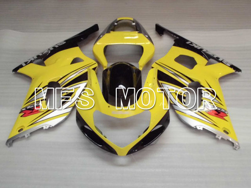 Suzuki GSXR750 2000-2003 Injection ABS Fairing - Factory Style - Black Yellow - MFS6978 - Fairings Kit