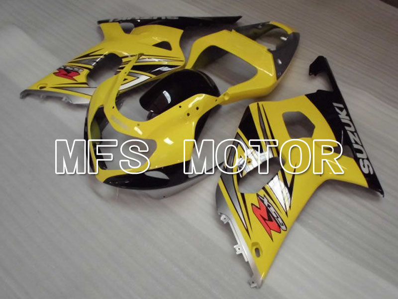 Suzuki GSXR600 2001-2003 Injection ABS Fairing - Factory Style - Black Yellow - MFS2169 - Fairings Kit
