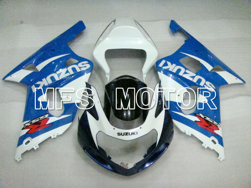 Suzuki GSXR750 2000-2003 Injection ABS Fairing - Factory Style - White Blue - MFS6980 - Fairings Kit