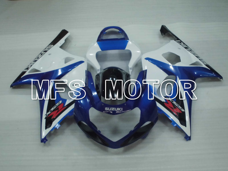 Suzuki GSXR600 2001-2003 Injection ABS Fairing - Factory Style - White Blue - MFS2176 - Fairings Kit