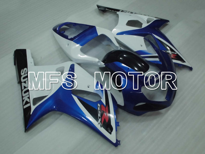 Suzuki GSXR600 2001-2003 Injection ABS Fairing - Factory Style - White Blue - MFS2176 - Fairings Kit
