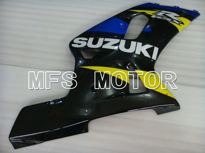 Suzuki GSXR600 2001-2003 Injection ABS Fairing - Factory Style - Black Blue - MFS2178 - Fairings Kit