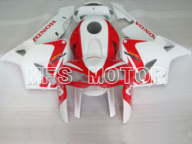 Honda CBR600RR 2005-2006 Injection ABS Fairing - Factory Style - White Red - MFS2185 - Fairings Kit