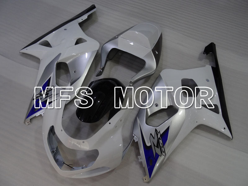 Suzuki GSXR750 2000-2003 Injection ABS Fairing - Factory Style - White Silver - MFS6994 - Fairings Kit