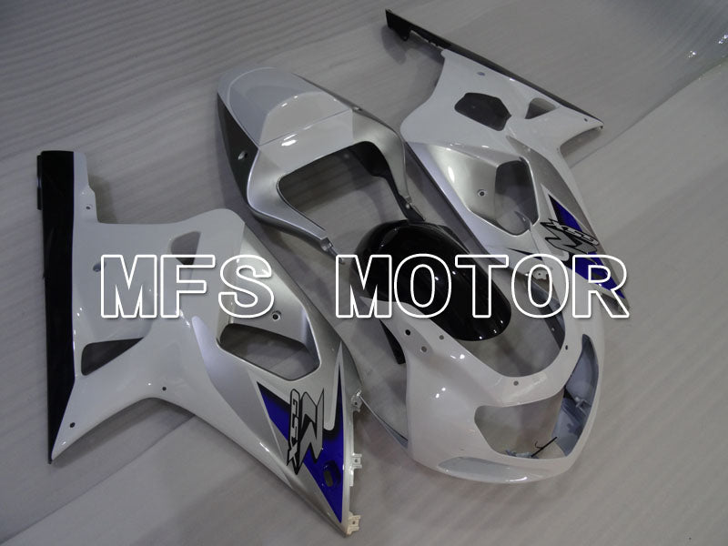 Suzuki GSXR750 2000-2003 Injection ABS Fairing - Factory Style - White Silver - MFS6994 - Fairings Kit