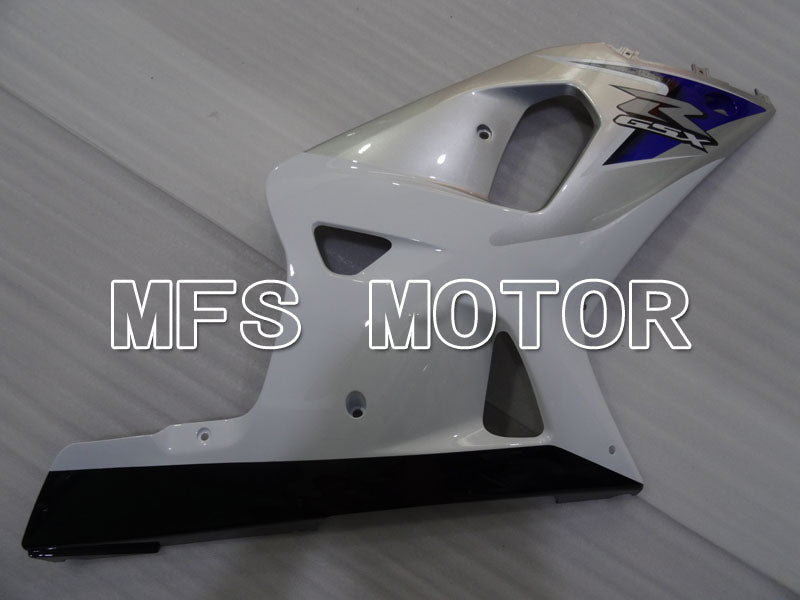 Suzuki GSXR600 2001-2003 Injection ABS Fairing - Factory Style - White Silver - MFS2195 - Fairings Kit