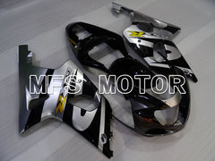 Suzuki GSXR750 2000-2003 Injection ABS Fairing - Factory Style - Black Silver - MFS6995 - Fairings Kit