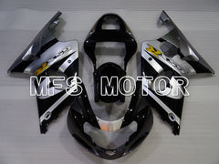Suzuki GSXR600 2001-2003 Injection ABS Fairing - Factory Style - Black Silver - MFS2196 - Fairings Kit