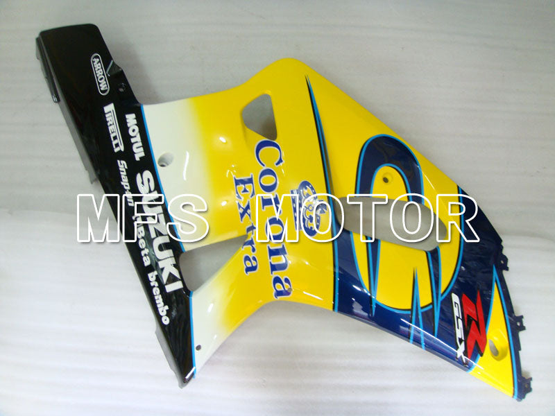 Suzuki GSXR600 2001-2003 Injection ABS Fairing - Corona - Black Yellow Blue - MFS2201 - Fairings Kit