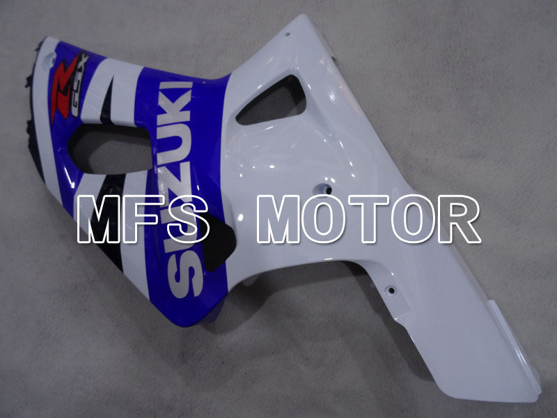 Suzuki GSXR600 2001-2003 Injection ABS Fairing - Factory Style - White Blue - MFS2207 - Fairings Kit