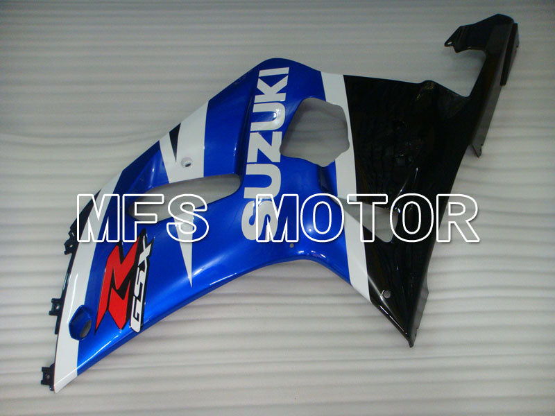 Suzuki GSXR600 2001-2003 Injection ABS Fairing - Factory Style - Black Wihte Blue - MFS2209 - Fairings Kit