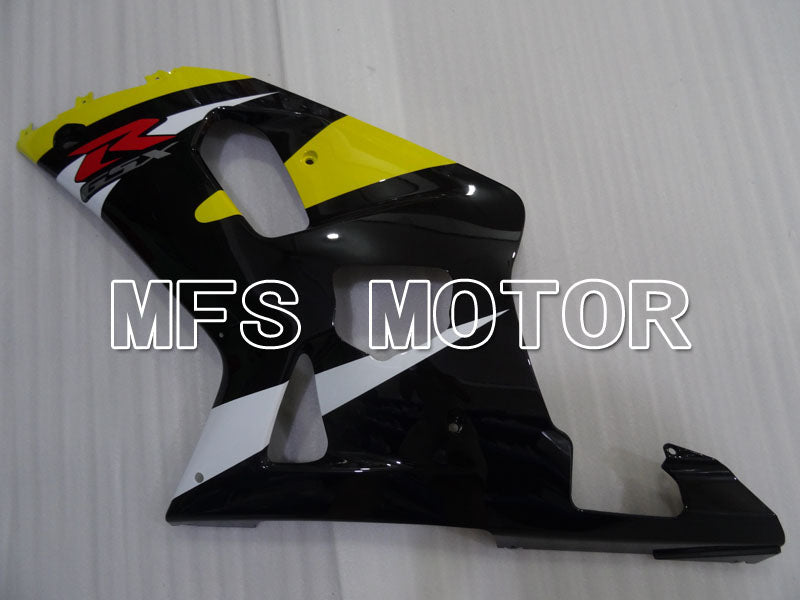 Suzuki GSXR750 2000-2003 Injection ABS Fairing - Factory Style - Black Yellow - MFS7008 - Fairings Kit