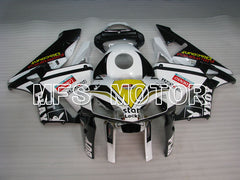 Honda CBR600RR 2005-2006 Injection ABS Fairing - HRC - White Black Yellow - MFS2215 - Fairings Kit
