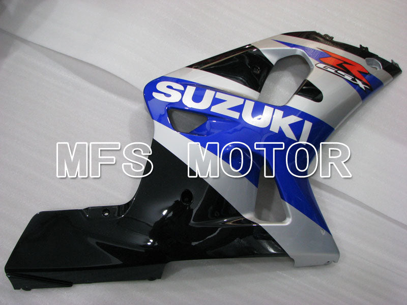 Suzuki GSXR600 2001-2003 Injection ABS Fairing - Factory Style - Black Blue Silver - MFS2221 - Fairings Kit