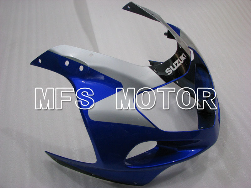 Suzuki GSXR750 2000-2003 Injection ABS Fairing - Factory Style - Black Blue Silver - MFS7013 - Fairings Kit