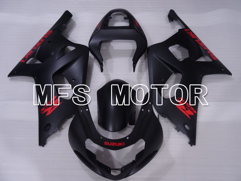 Suzuki GSXR600 2001-2003 Injection ABS Fairing - Factory Style - Matte Black - MFS2222 - Fairings Kit