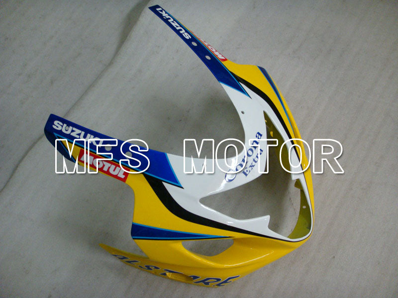 Suzuki GSXR600 GSXR750 2004-2005 Injection ABS Fairing - Corona - Black Blue Yellow - MFS2232 - Fairings Kit