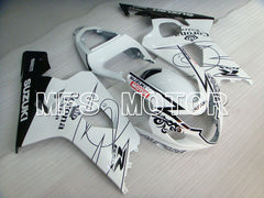 Suzuki GSXR600 GSXR750 2004-2005 Injection ABS Fairing - Corona - Black White - MFS2234 - Fairings Kit