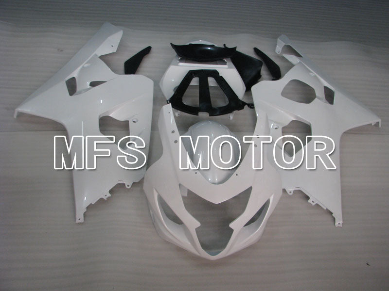 Suzuki GSXR600 GSXR750 2004-2005 Injection ABS Fairing - Factory Style - White - MFS2235 - Fairings Kit