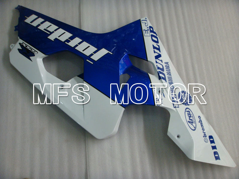 Suzuki GSXR600 GSXR750 2004-2005 Injection ABS Fairing - Jordan - Blue White - MFS2240 - Fairings Kit