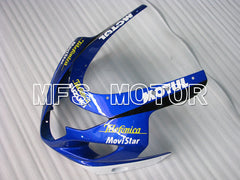 Suzuki GSXR600 GSXR750 2004-2005 Injection ABS Fairing - Movistar - Blue Yellow - MFS2248 - Fairings Kit